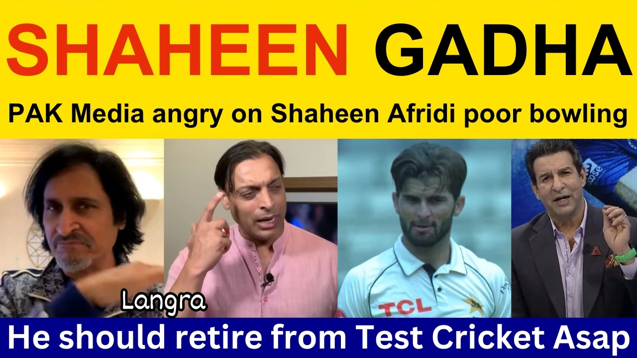 😡 Wasim Akram, Pakistani Reaction Shaheen Afridi flop today | Ramiz Raja, Shoaib Akhtar PAK vs BAN