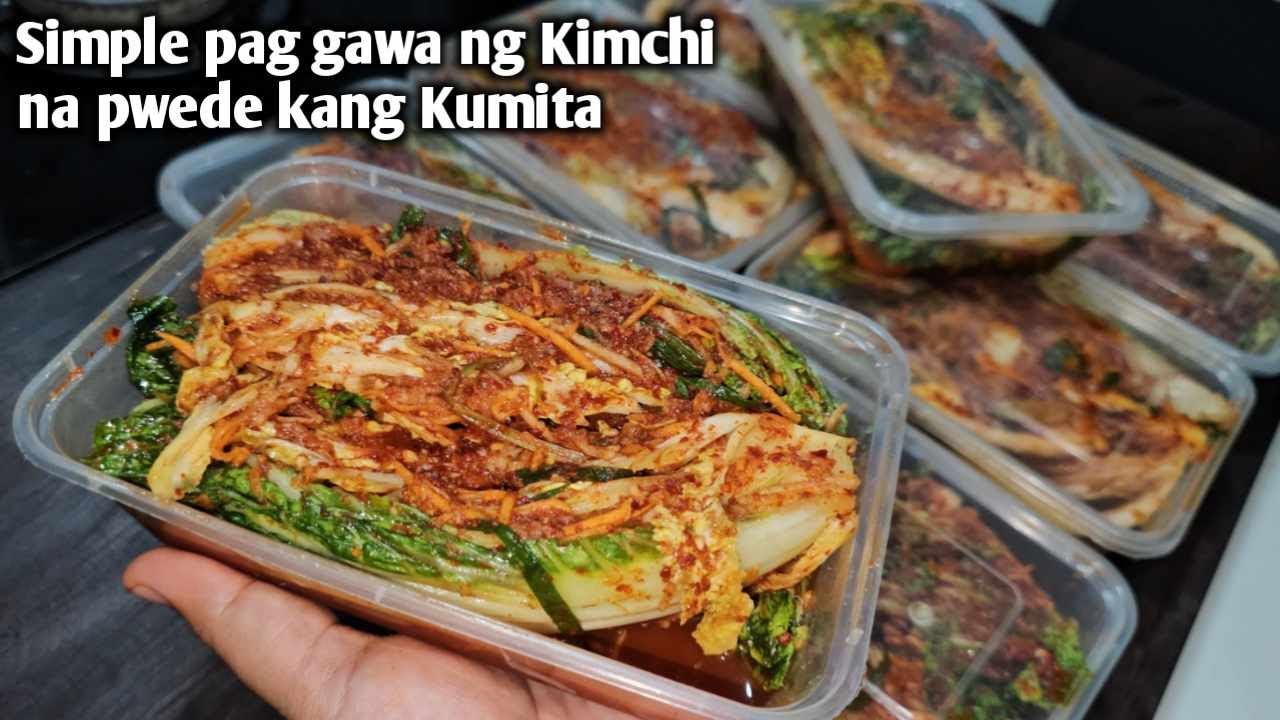 Pang Negosyo Recipe ng Kimchi Madiskarteng Nanay by mhelchoice