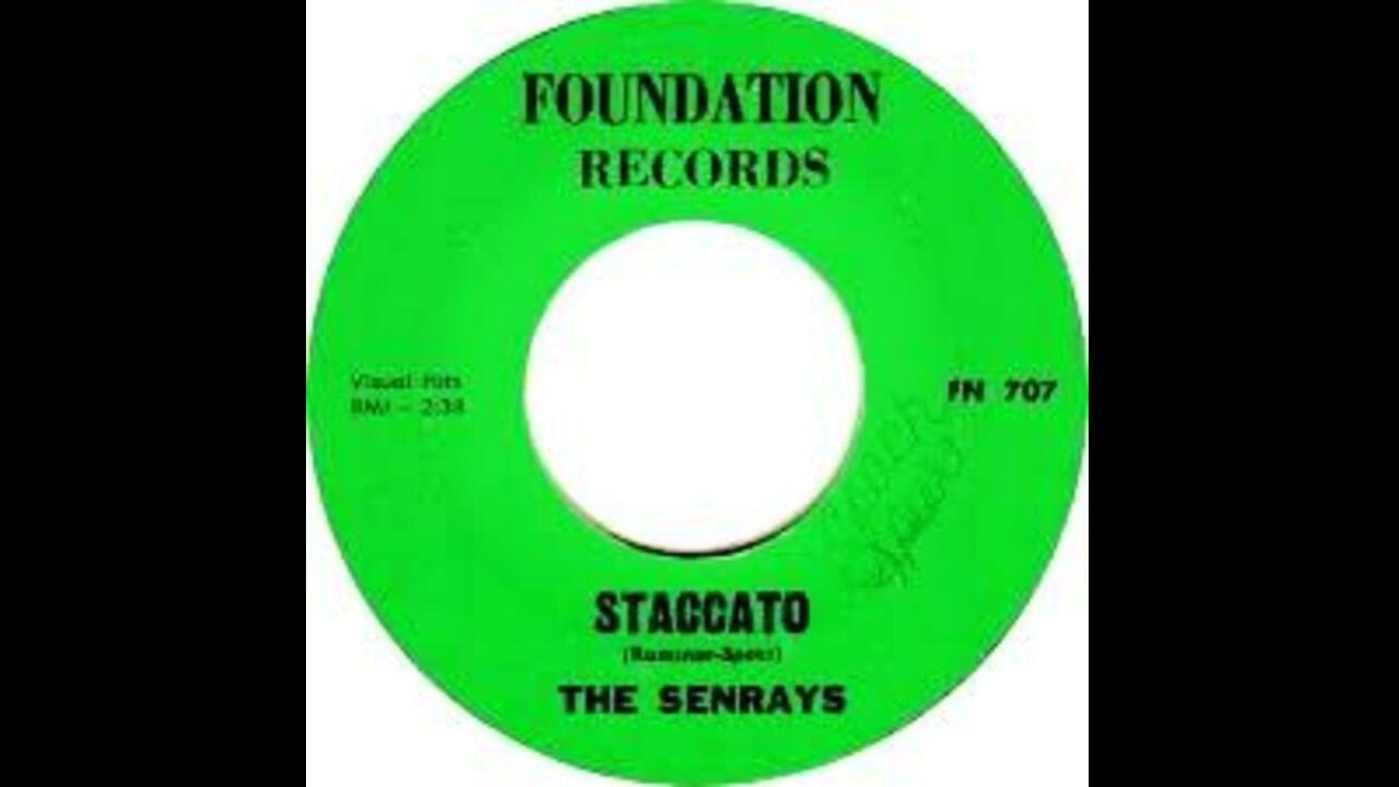 The Senrays - Staccato. 1967 Surf Instrumental