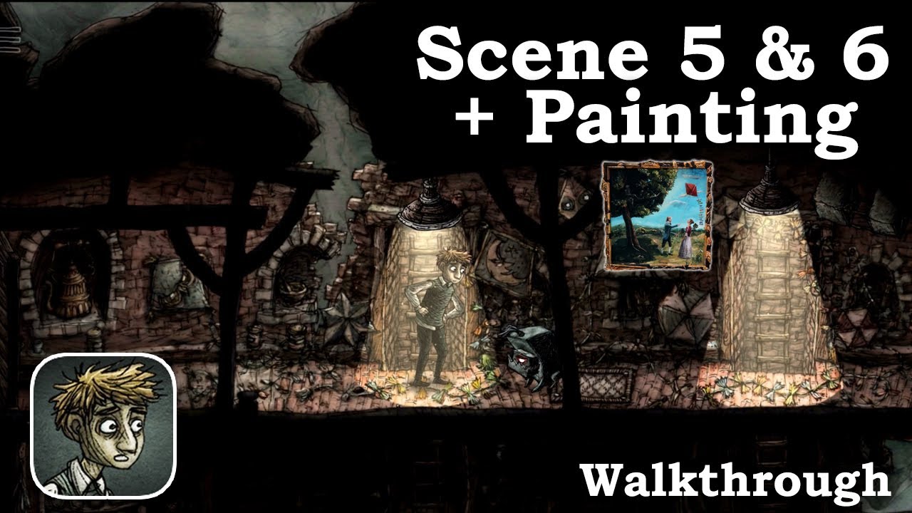 Creaks Gameplay Walkthrough - Scene 5 & Scene 6 (Art Collector Painting)