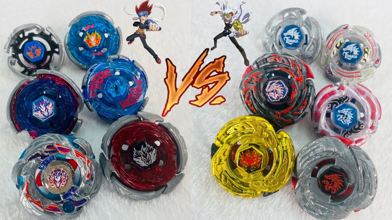Битва поколений Beyblade: ВСЕ L-Dragos против ВСЕХ Pegasus Marathon Battle!