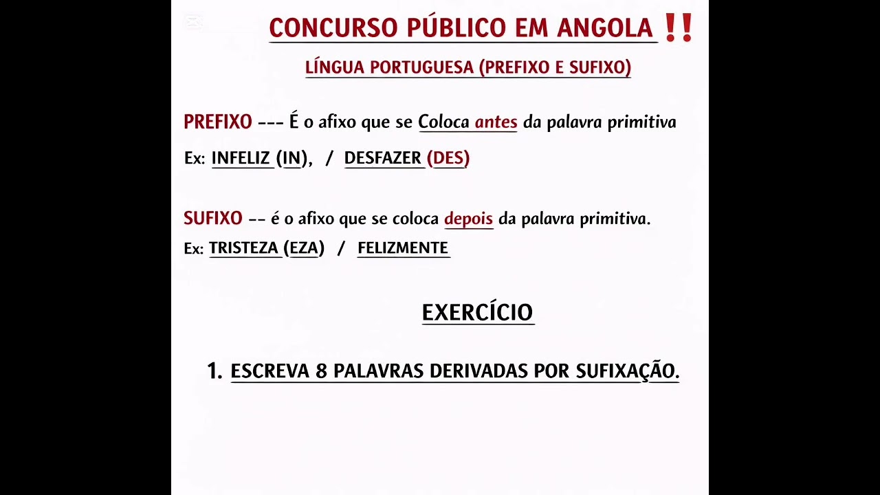 Estudar para o concurso público Língua portuguesa 