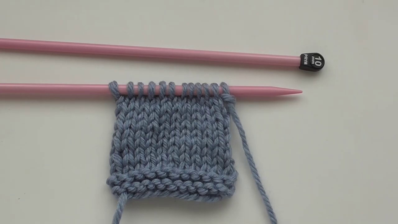 Lean to Knit - Intermediate - Yarn Forward, Yarn Round, Yarn Over Explained (UK)