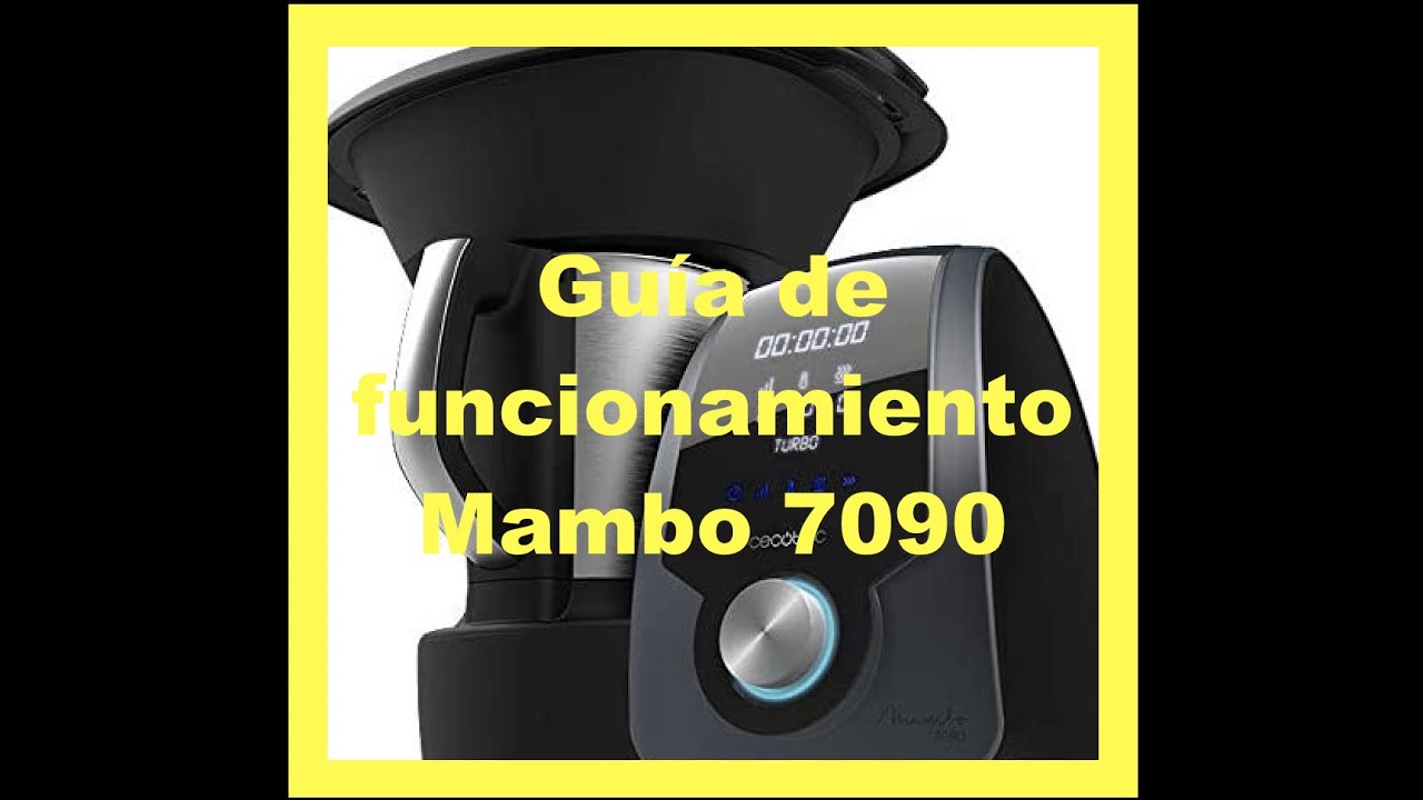 ❤️❤️❤️Robot de cocina MAMBO 7090❤️❤️❤️