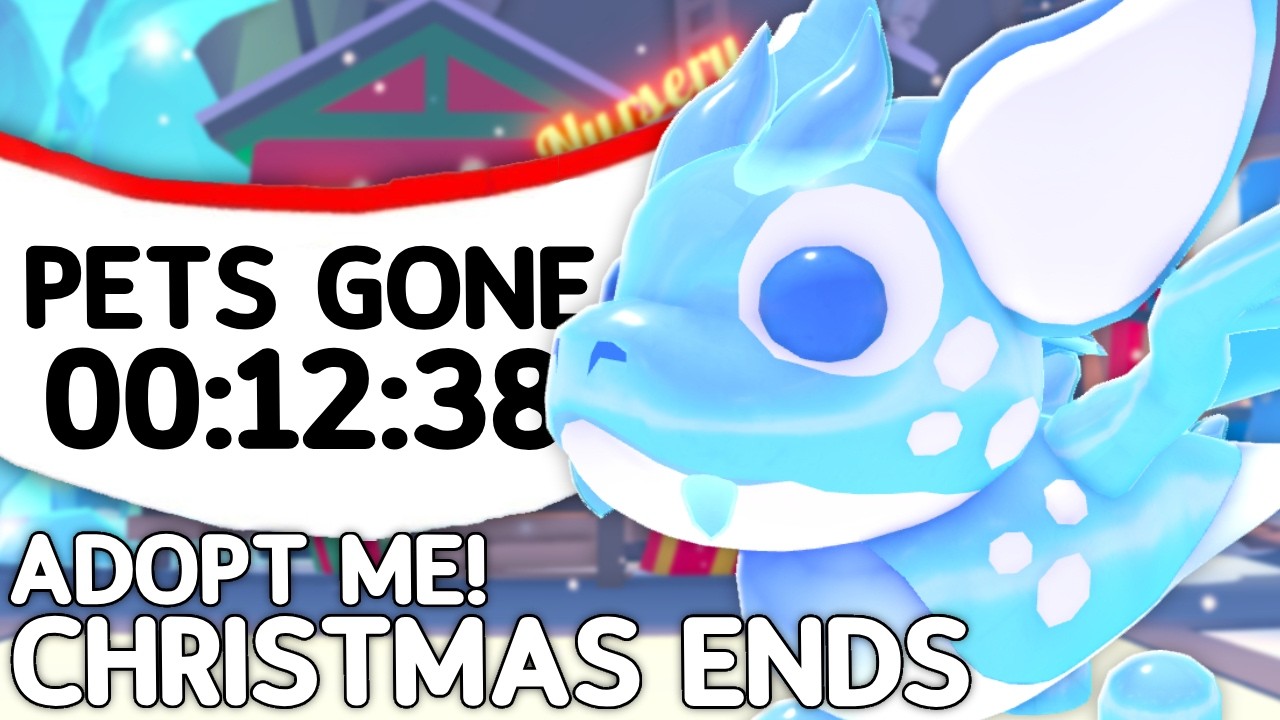 Adopt Me CHRISTMAS UPDATE IS ENDING! Do This QUICK