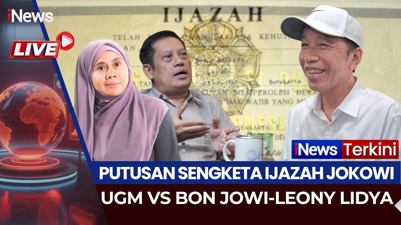 🔴[LIVE] SIDANG PUTUSAN SENGKETA INFORMASI IJAZAH JOKOWI BON JOWI VS UGM (10/03)