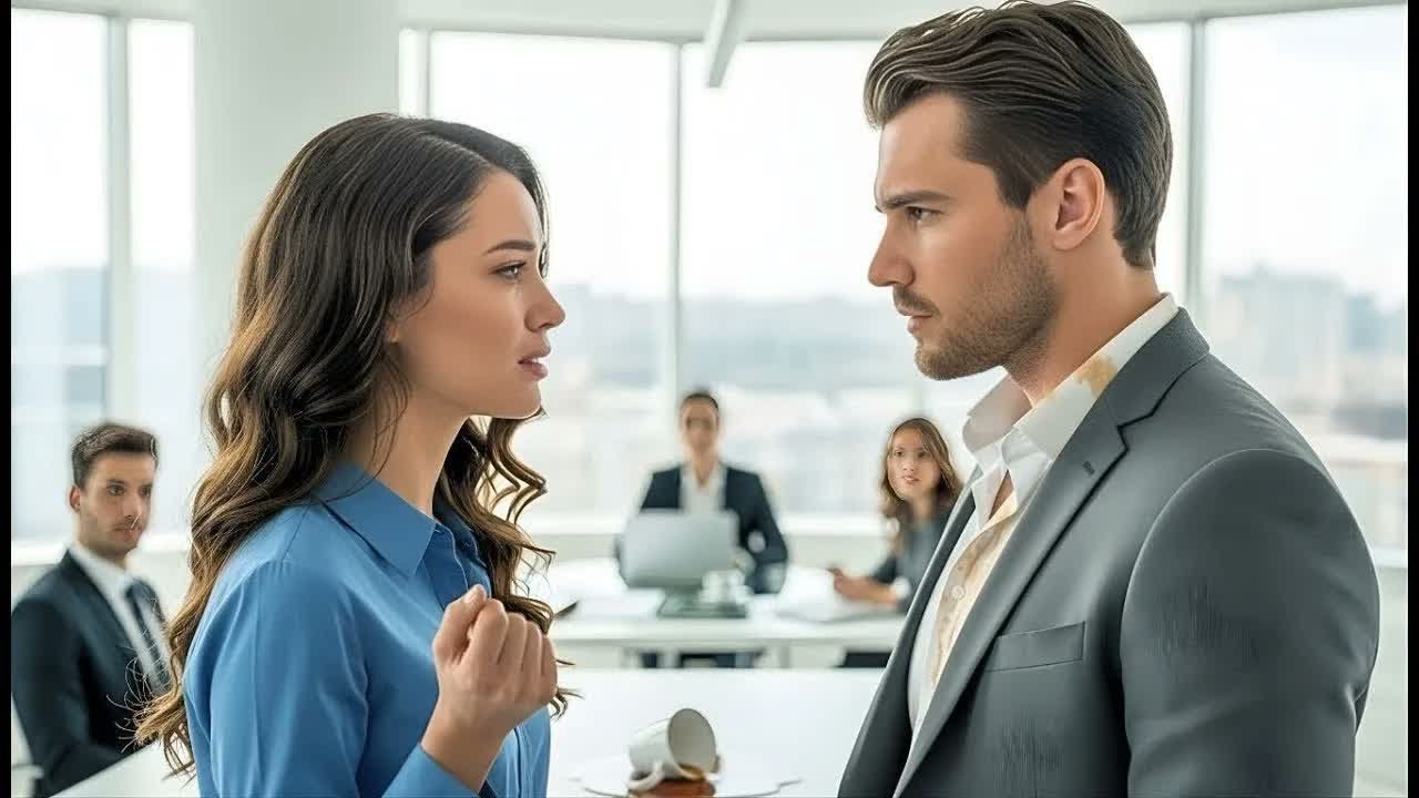Gedemütigt warf sie Kaffee auf den Boss und kündigte… doch er sagte： Du gehörst mir.“