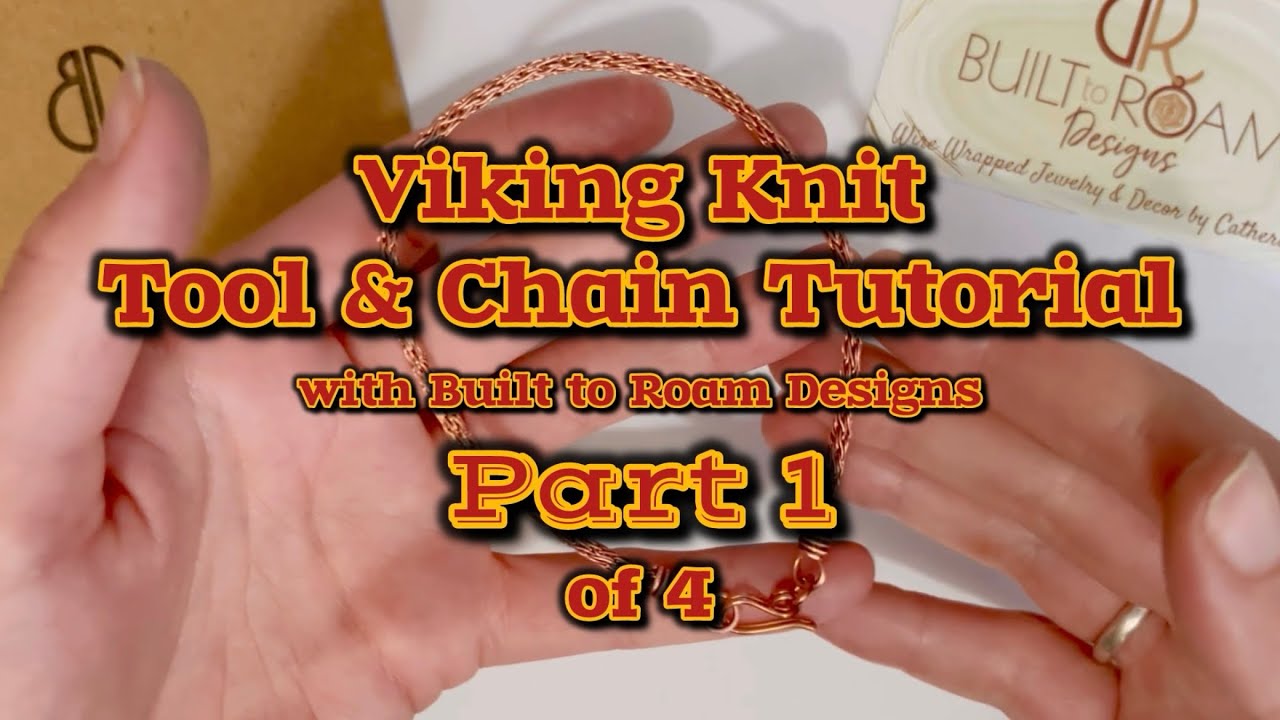 ⚒️ Viking Knit Weave Tool Tutorial for Beginners | Make Your Own Viking Knit Tool | Wire Wrapping