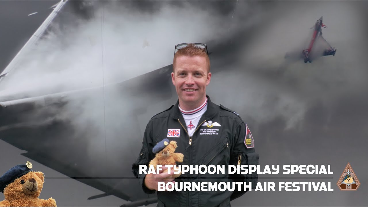 BOURNEMOUTH AIR FESTIVAL 2022 RAF Typhoon Display Blackjack Special | Exclusive Intro by 'Paddy'