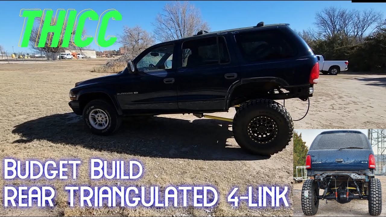 Complete Durango Rear 4-link Build in One Video - Budget Build D'ango Crawler