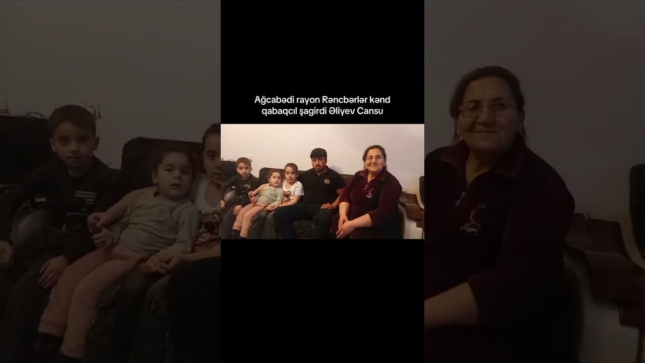 Ağcabədi rayon Rəncbərlər kənd qabaqcıl şagirdi Əliyev Cansu