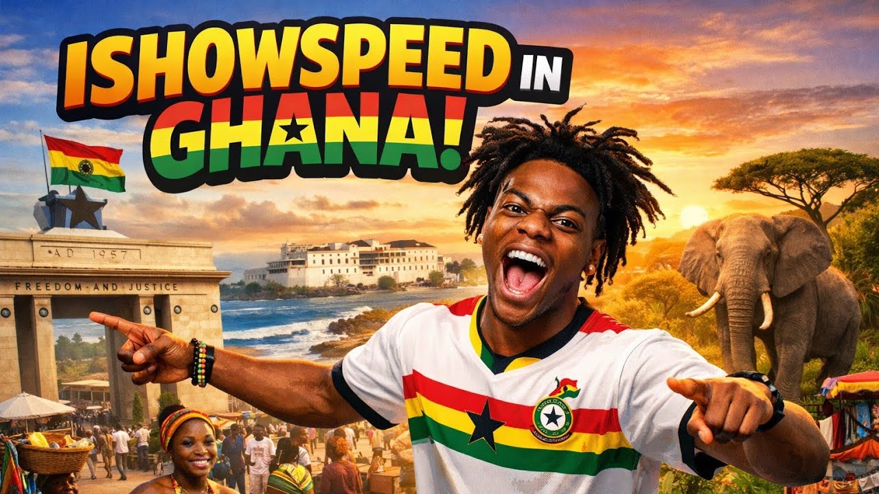 Ghanaians Love you Ishowspeed@IShowSpeed