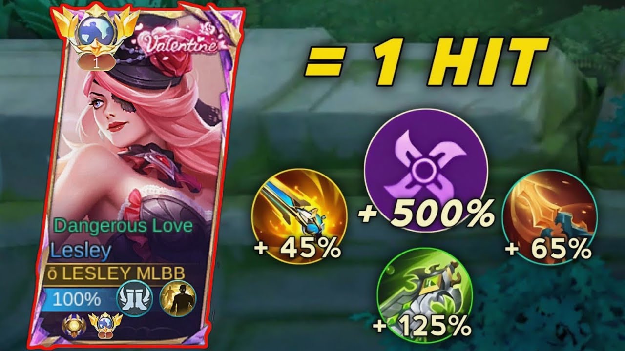 COMBO BUILD HARAM 1HIT IS REAL DAMAGE GAK ADA OBAT | MOBILE LEGENDS BANG BANG