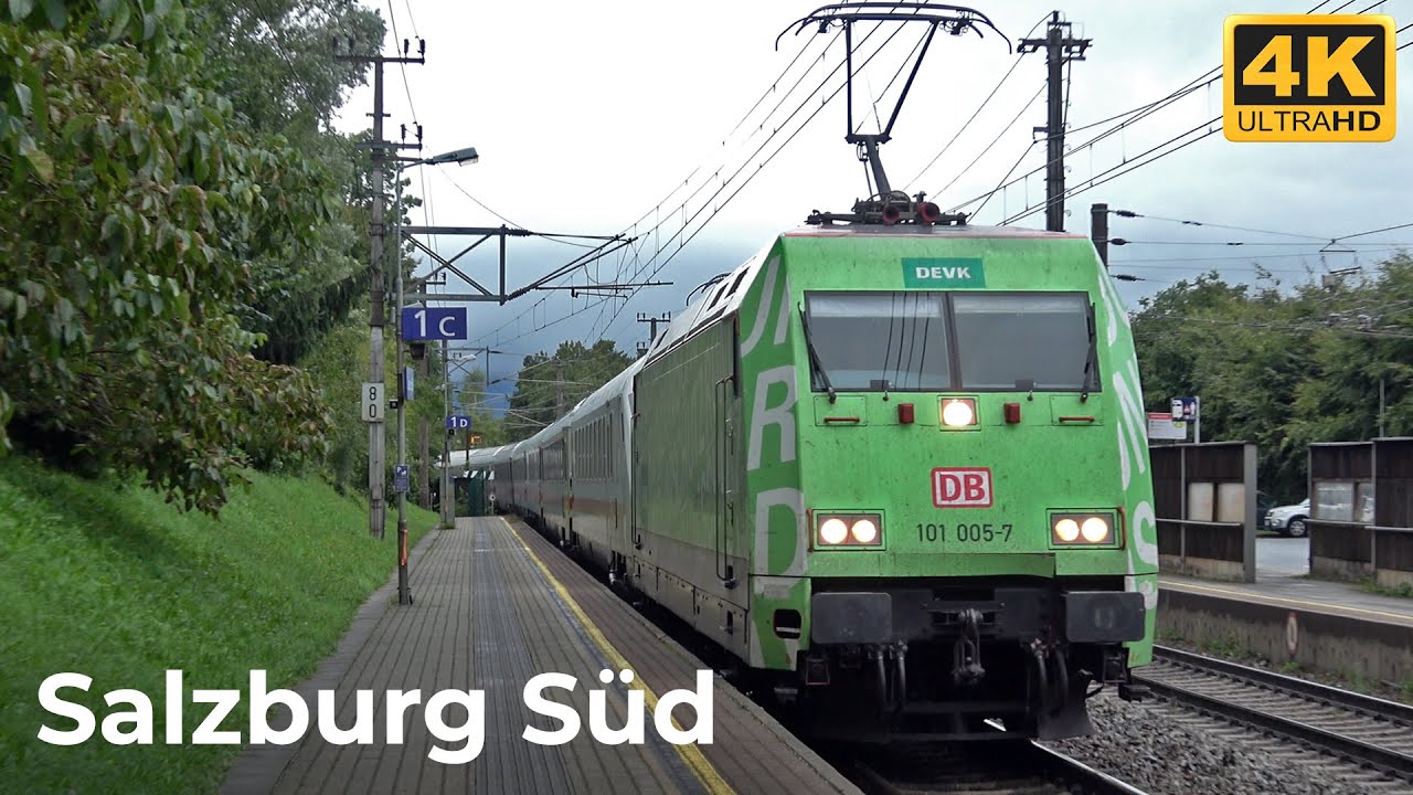Osterreichisch Züge Vlog #159 - Salzburg Süd Bahnhst 27.08.2023