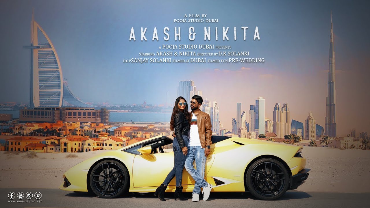 AKASH & NIKITA //PREWEDDING FILM// DUBAI ( UAE )