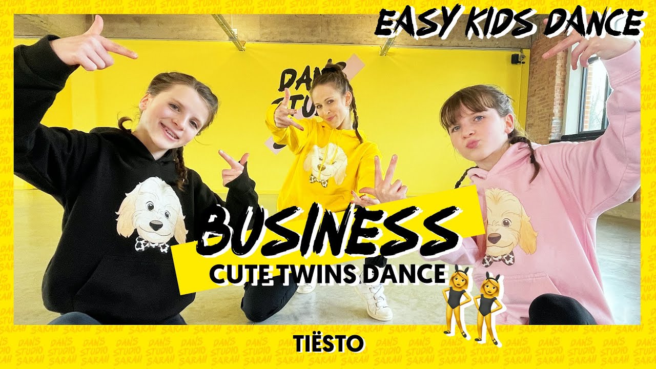 TI&Euml;STO - The Business | Let's get down to business | Dance Video | Choreography | Easy Kids Dance
