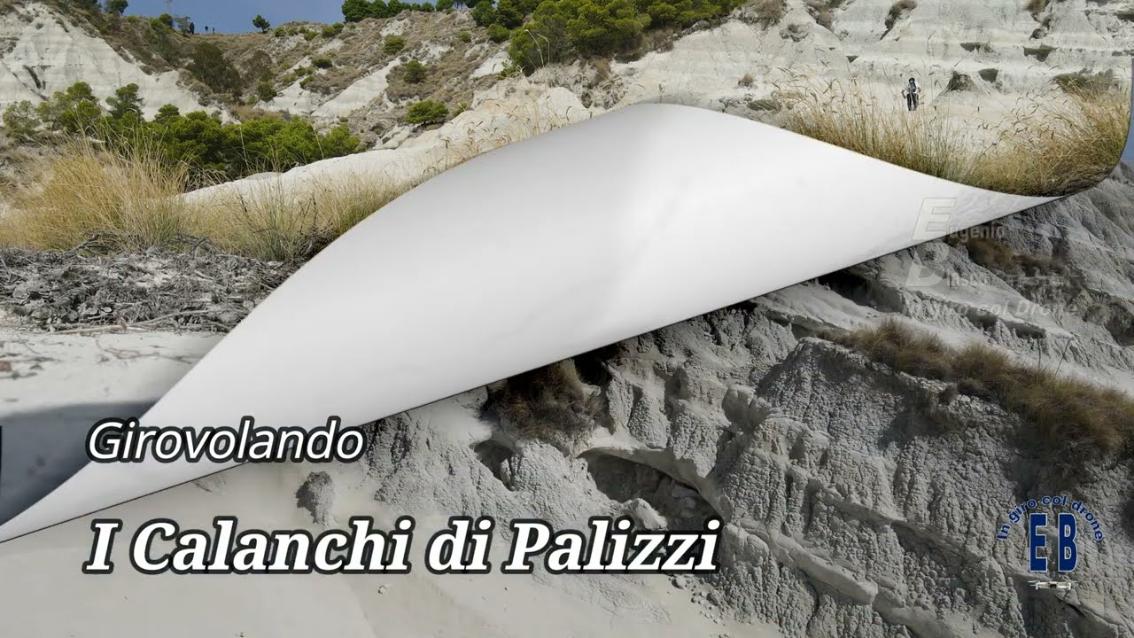 Girovolando i Calanchi di Palizzi (RC) Calabria - Italia - Vista drone