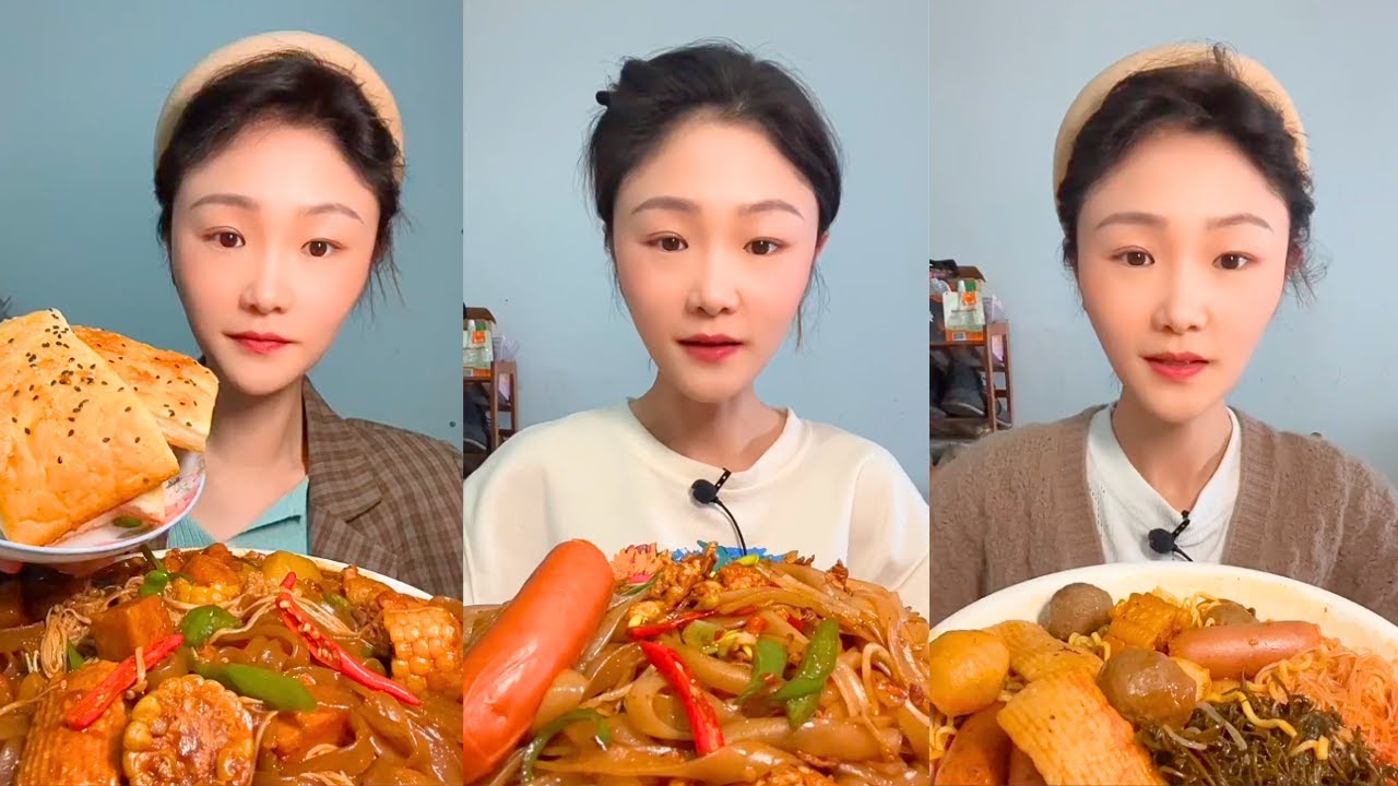1 Hour ASMR Mukbang | Satisfying Eating Sounds for Sleep, Relaxation & Study #579