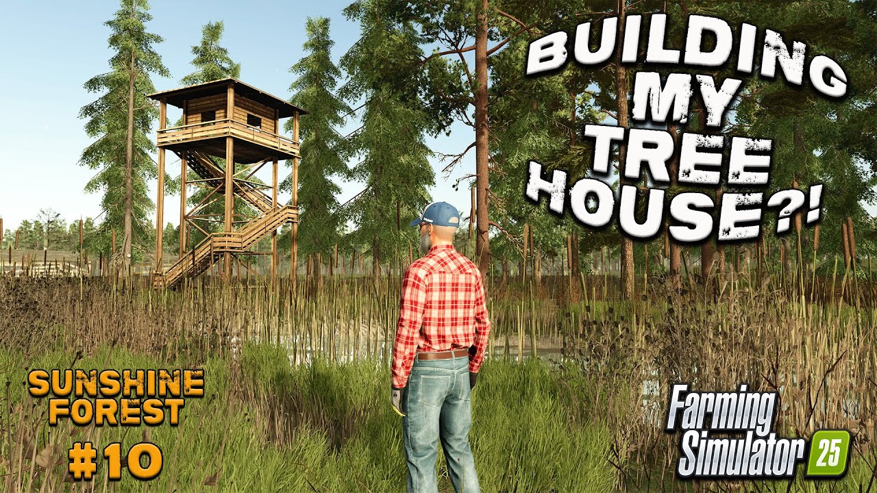 CREATING AN IMMERSIVE WORLD?! SUNSHINE FOREST Farming Simulator 25.