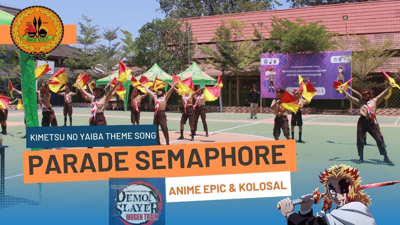 Persembahan Parade Semaphore Bimox Scout 2023 ( Juara 1 Umum)