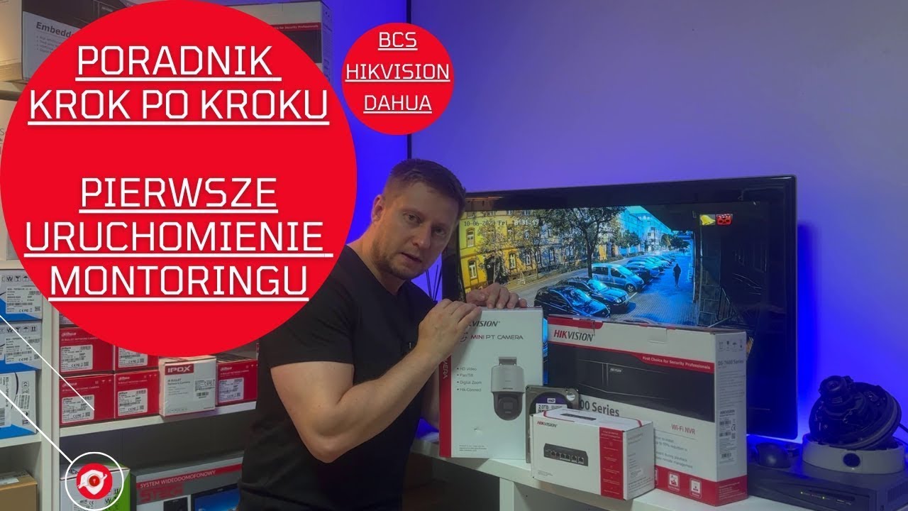 Monitoring jak uruchomić poradnik krok po kroku | hikvision bcs dahua