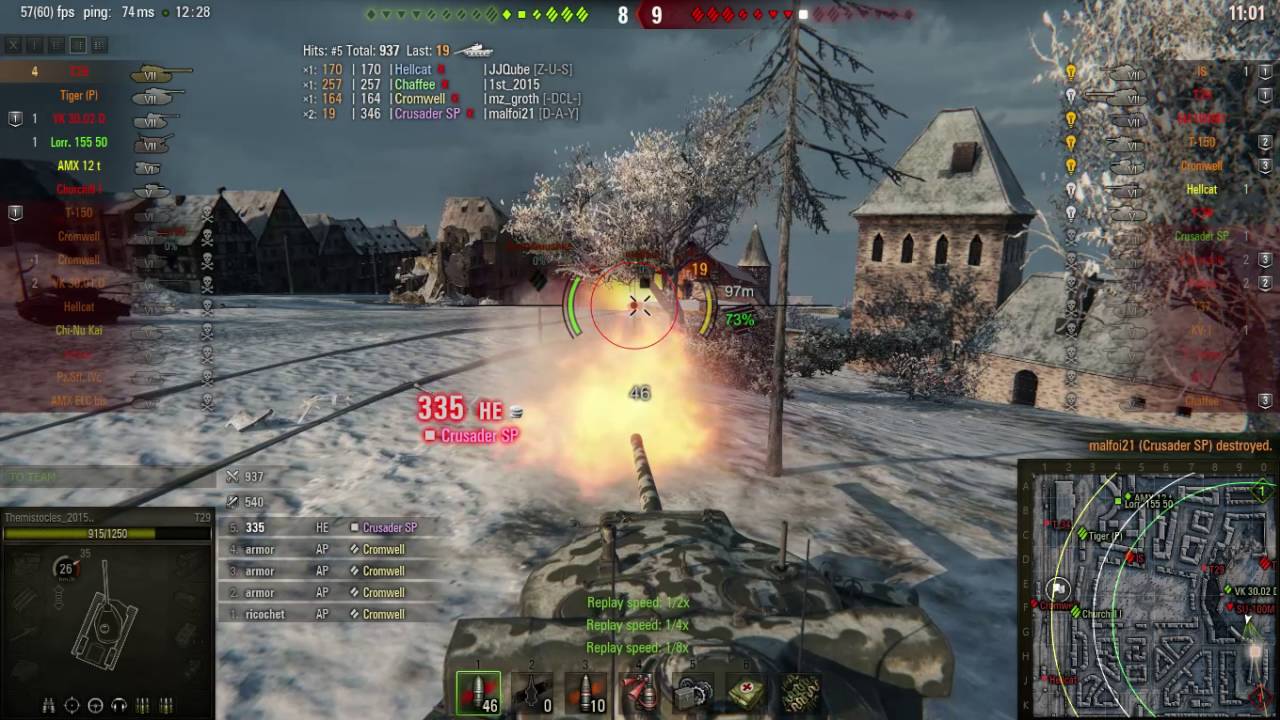 World Of Tanks (Playing high af with T29)