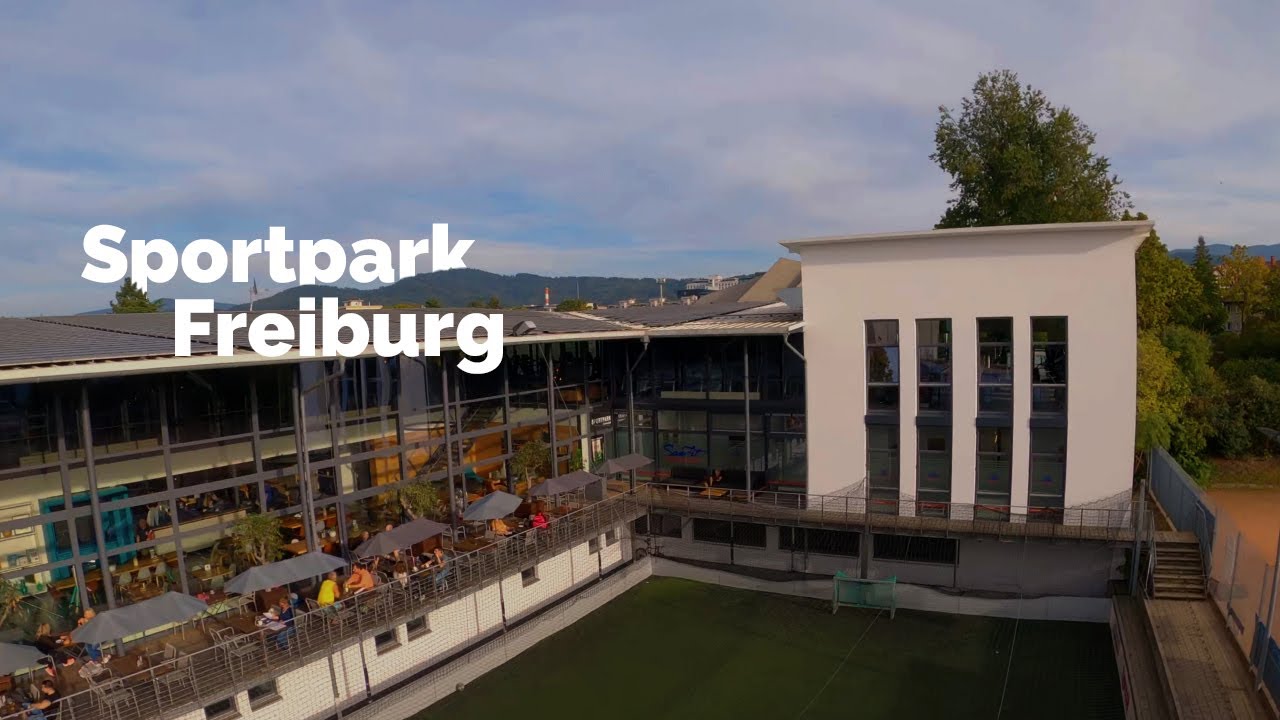 Sportpark Fitnessclub in Freiburg - Room Tour mit der Drohne