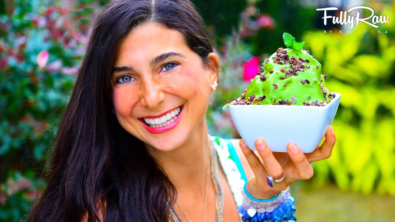 FullyRaw Chocolate Chip Mint Ice Cream!