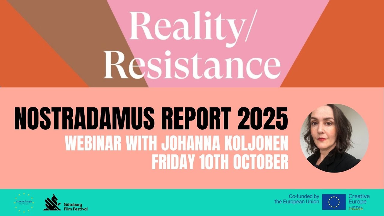 Nostradamus Report 2025: Reality/Resistance | Webinar with Johanna Koljonen | 10th October 2025