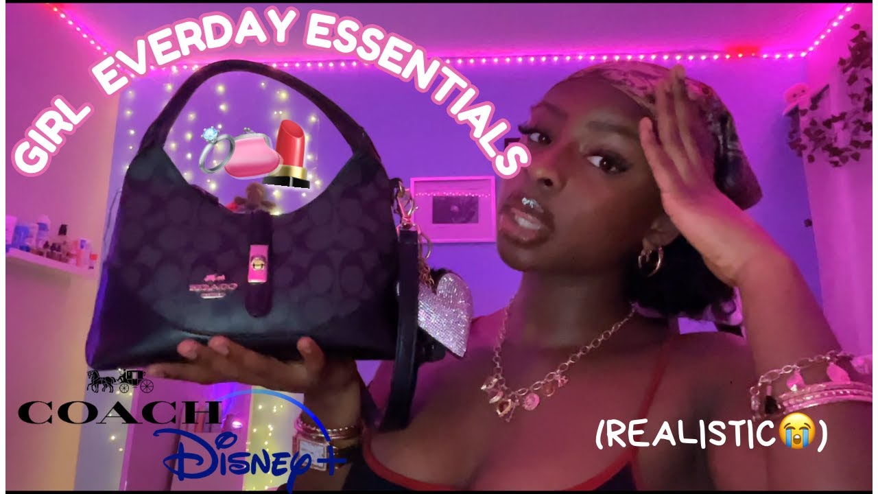 What's In My Coach Purse + girl hygeine tips + everday essentials