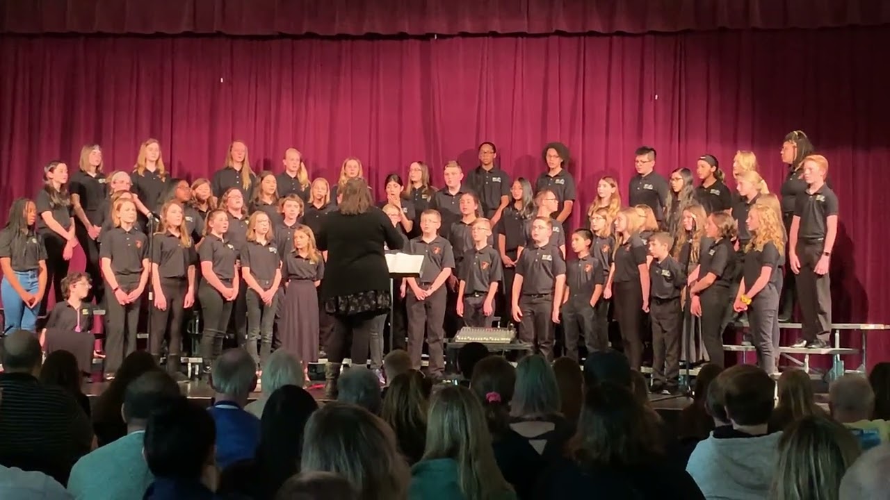 May 13, 2019- Jainey’s 6th grade choir solo 