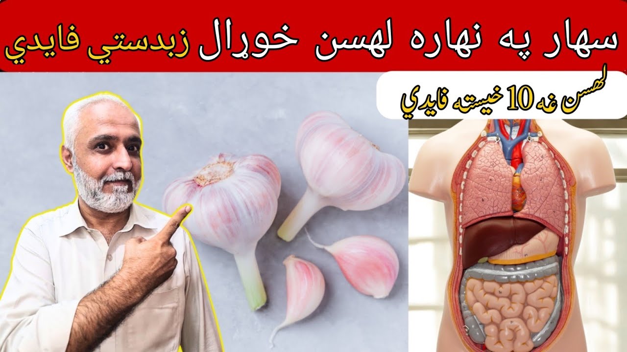 Lahsun Ke Fayde In Pashto |Nihar Muh Lehsun Khane Ke Fayde |Garlic Benefits |Best Time To Eat Garlic