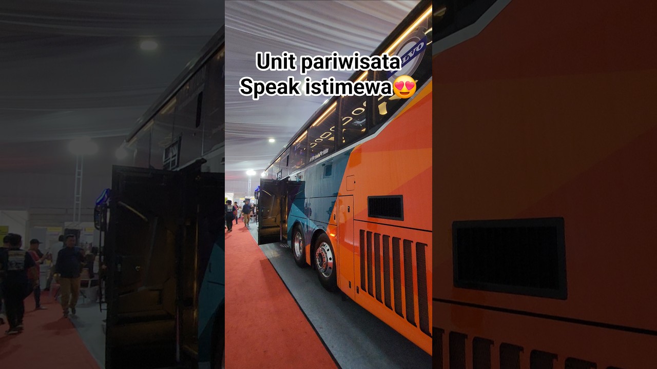 INTERIOR MEWAH BUS PARIWISATA ALL NEW SKYLANDER R25 