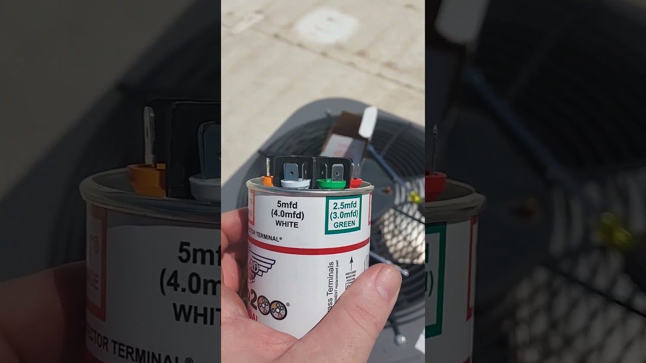 Installing a turbo 200 hvac capacitor is easy.