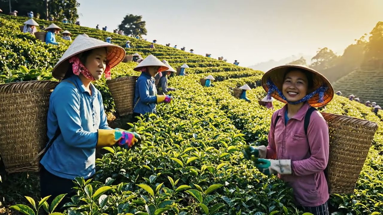 Inside the Tea Production Line | From Fresh Leaves to Packaged Tea
