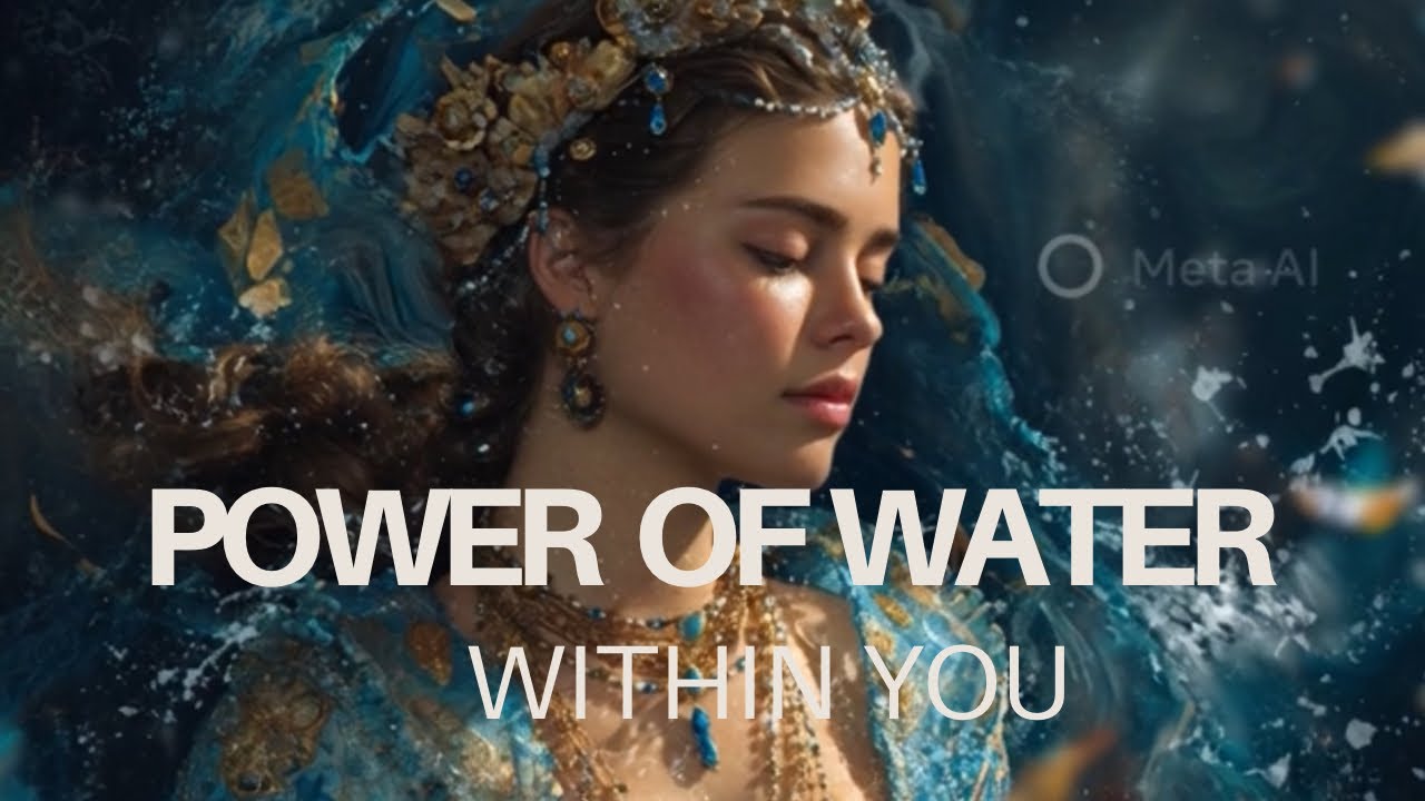 Meditative affirmation | Awaken the Ancient POWER OF WATER within you | Feminine Energy & Flow