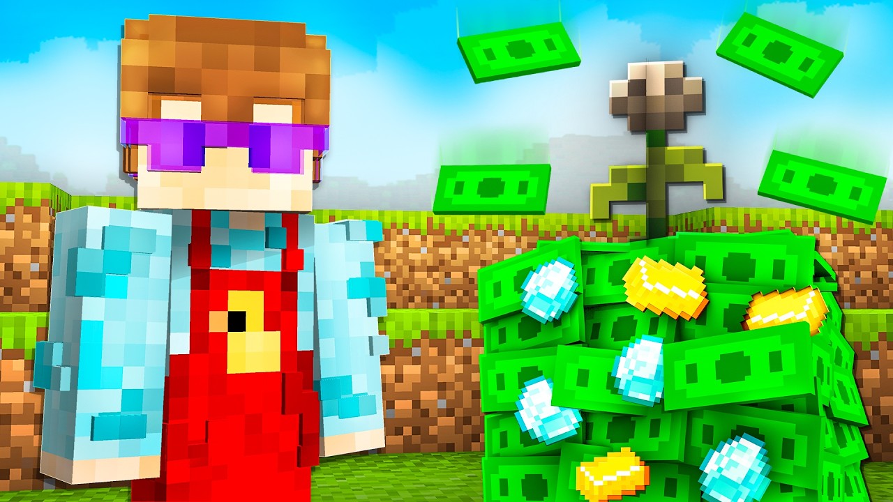 JAK KWIATY zrobią mnie NAJBOGATSZYM na REBORN SMP...