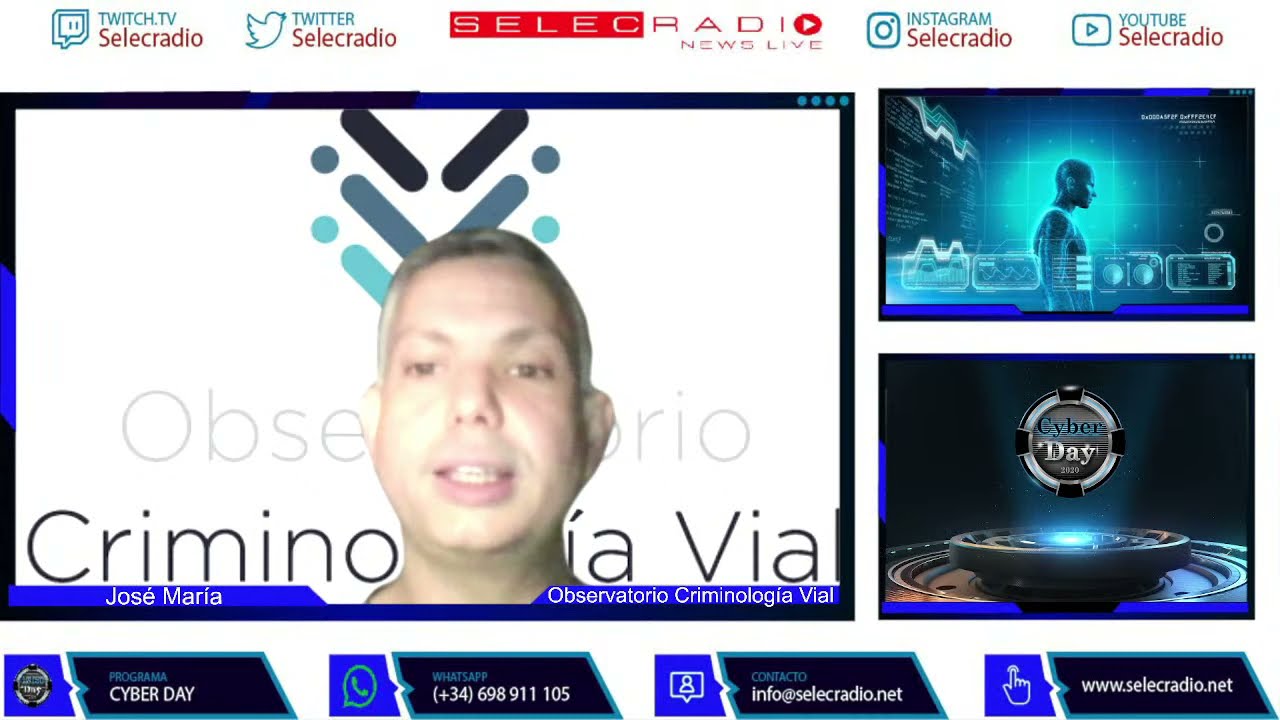 Cyber Day - Programa n&ordm;25 - Jos&eacute; Mar&iacute;a Gonz&aacute;lez y Sergio Farras.