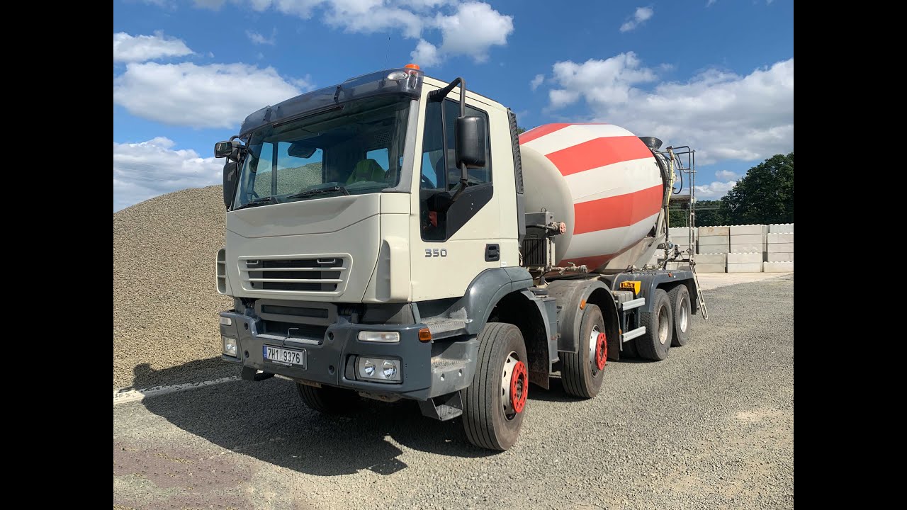 Iveco Magirus 350 8x4/ 2007/ 451000km / Concrete mixer/ CIFA