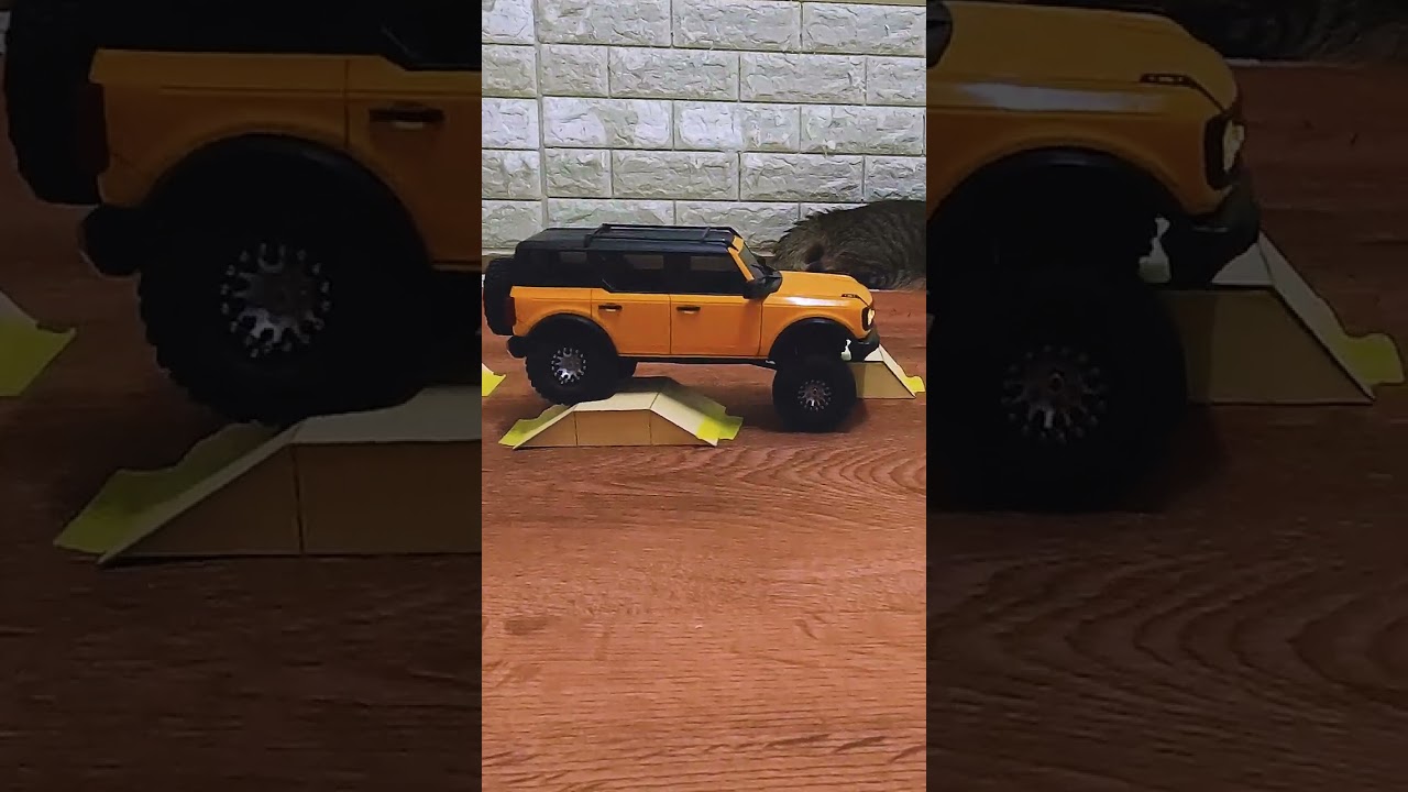 #Shorts EAZYRC Bronx motor upgrade test slow video. / rc car. / Rc Bronco.