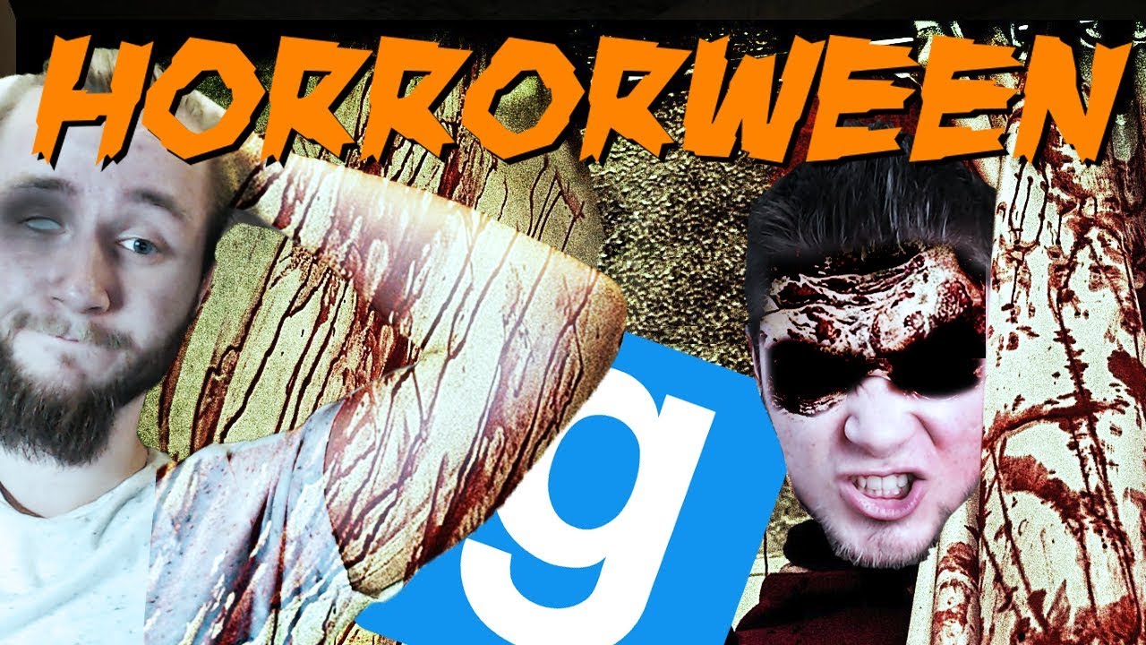 HORRORWEEN! [2/2] GIGANTYCZNY OBRAZ BOSS! | Garry's mod [#690] HORROR MAP! #Bladii