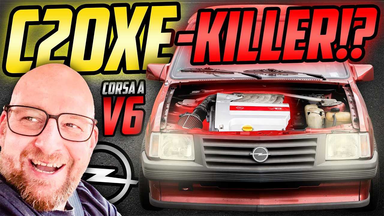 6 ZYLINDER UMBAU im KLEINWAGEN! - Opel Corsa A V6 - KANN diese KOMBINATION funktioneren?!