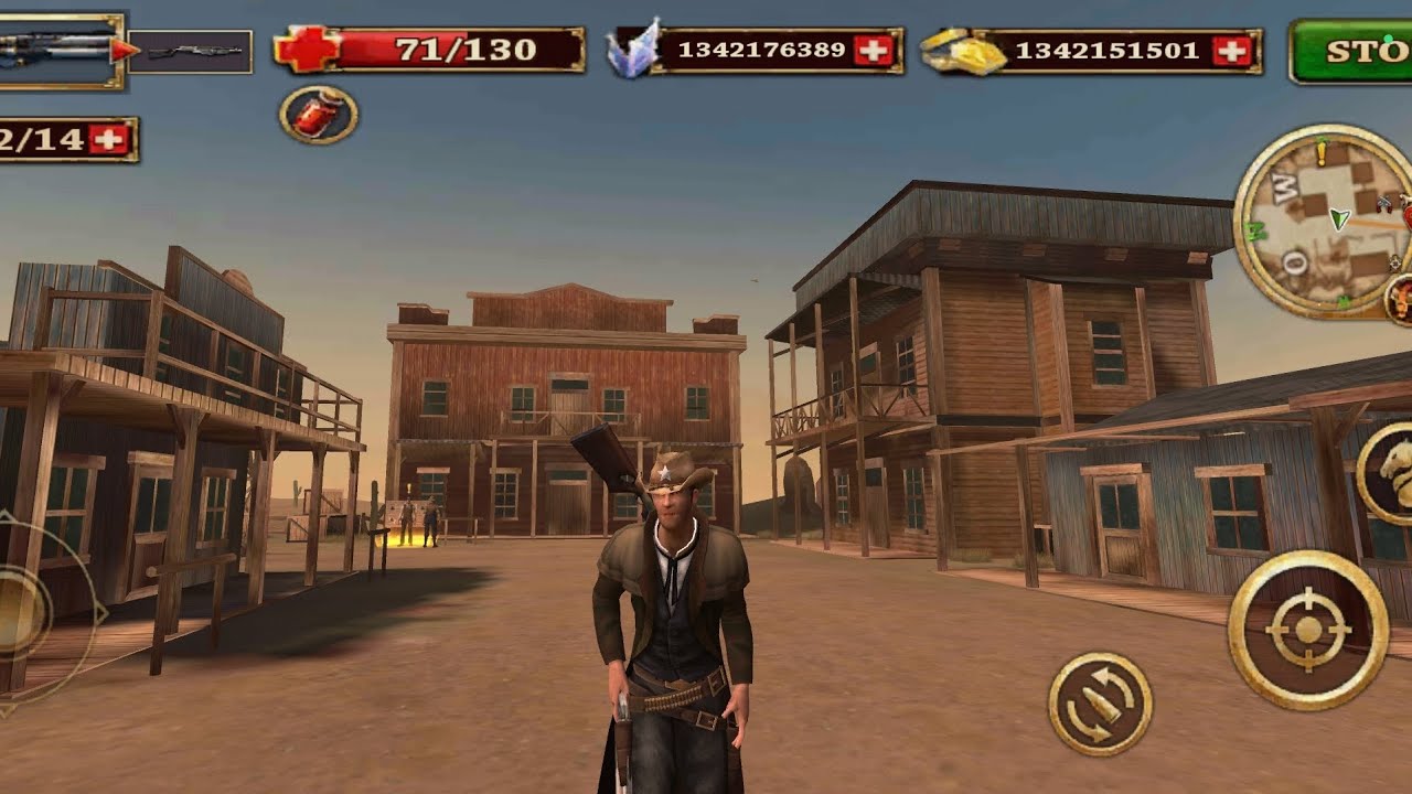 West gunfighter🔫 gameplay 🤠#Gunfighter #WildWest #OldWest#anygameaura 
