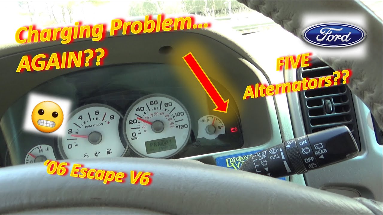 5 Alternators Later...STILL Not Charging?? (Ford Escape V6)