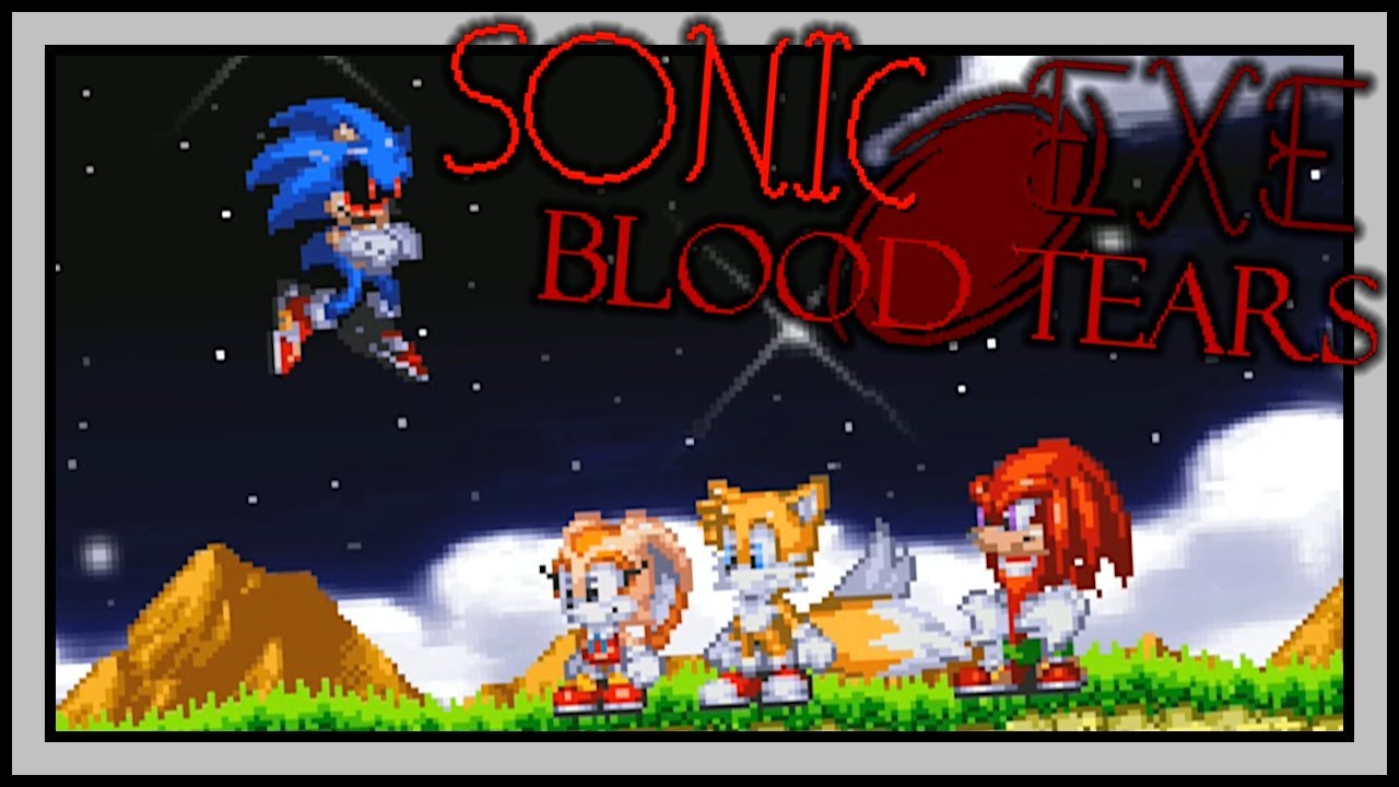 КАК ОНИ МОГУТ НЕ ВИДЕТЬ ПРИБЛИЖЕНИЯ SONIC.EXE?!?! Sonic.EXE: Кровавые Слёзы Часть 2