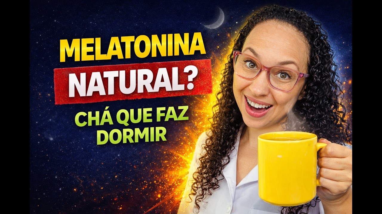 Faça sua própria “MELATONINA” em casa usando chás calmantes