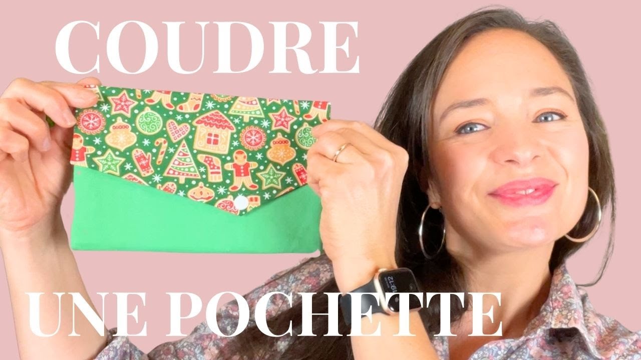 Id&eacute;e cadeau No&euml;l : coudre une pochette &eacute;l&eacute;gante avec des chutes