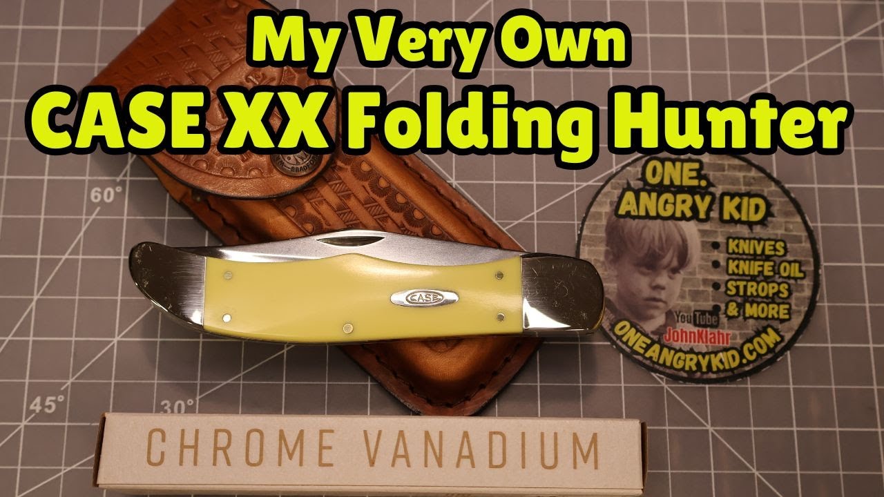 CASE XX Folding Hunter In Chrome Vanadium