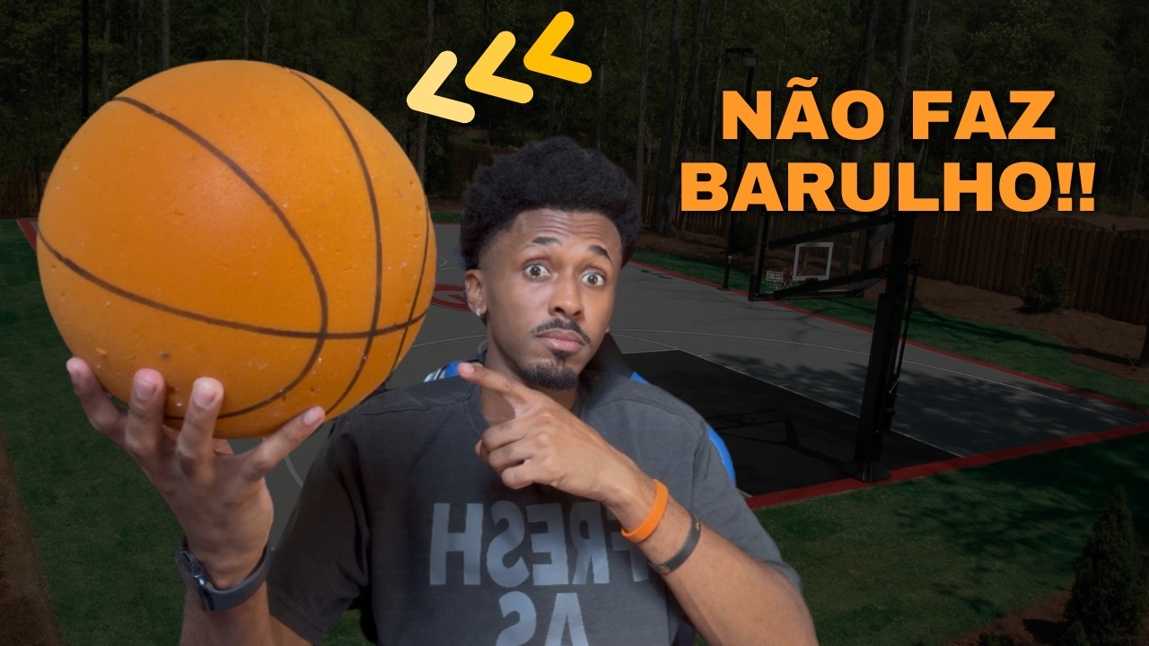 Treino em CASA com a BOLA SILENCIOSA!!