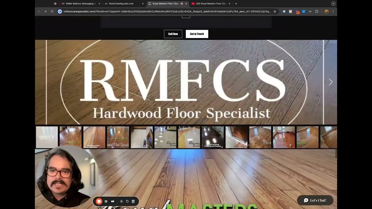 Website Review For Royal Masters Floor Cleaning